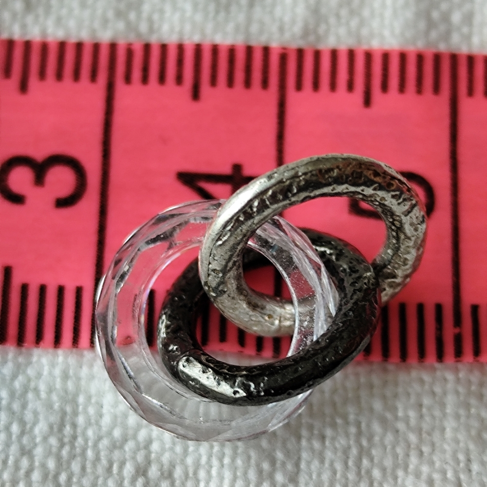 "Three Ring Infinity" Bead Charm - Picture 3 of 4